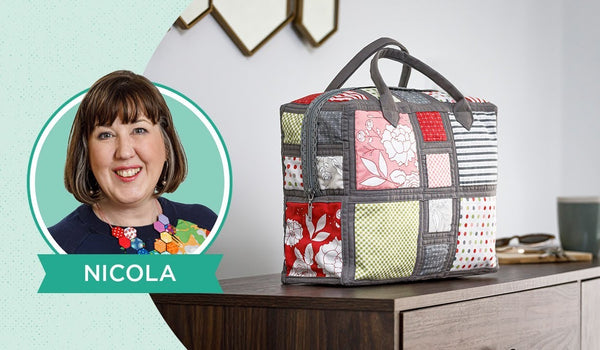 Make a Quilt-As-You-Go Tote Bag with Nicola Walton of Daisy & Grace! (Video Tutorial)