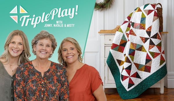 Triple Play: How to Make 3 NEW Clearly Perfect Quilts - Free Quilting Tutorial