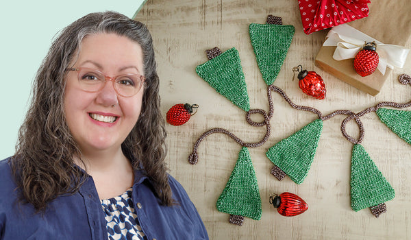 Winter Trees Knit Garland with Sara Delaney