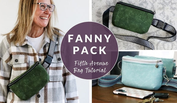 Fanny Pack Using the Fifth Avenue Bag with Sallie Tomato