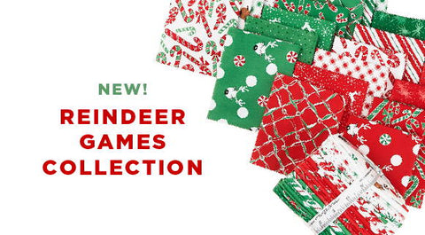 Shop the Reindeer Games Fabric Collection from Moda Fabric here.