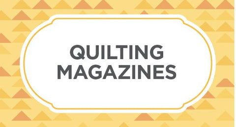 Shop our selection of quilting magazines here.
