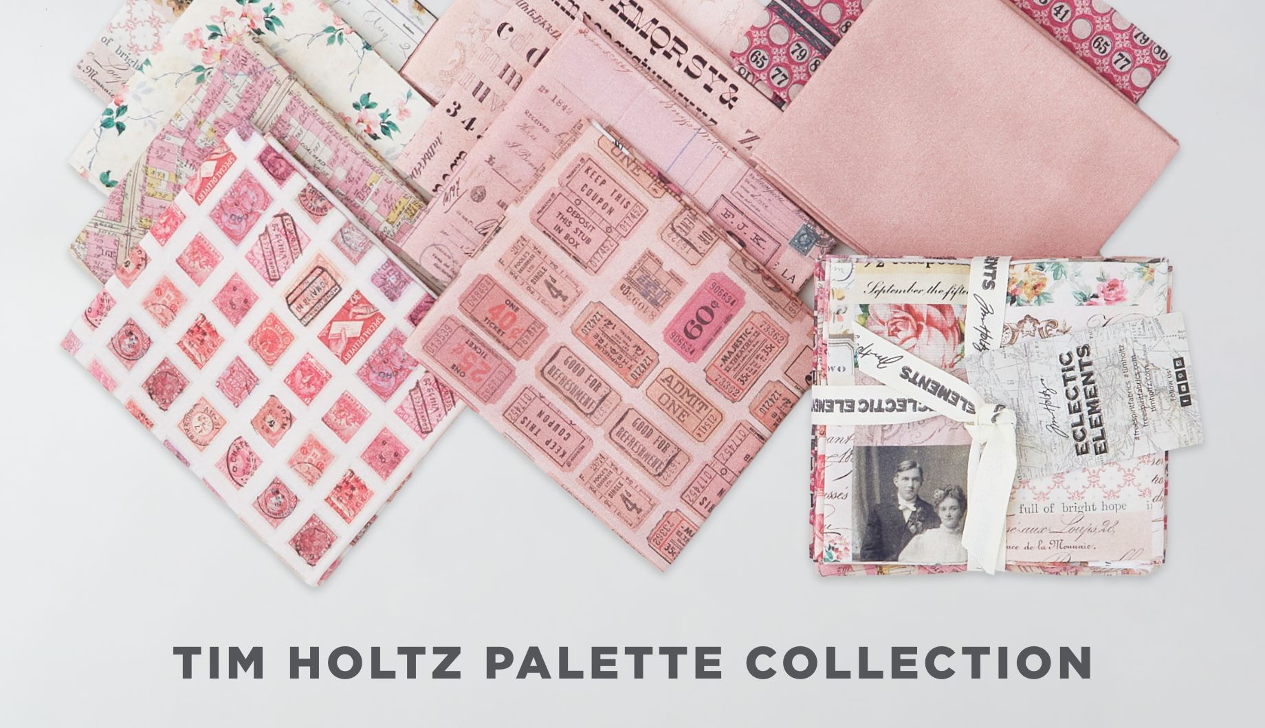 Tim Holtz Palette Fabric Collection