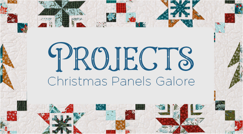 Christmas fabric panels are your sewing solution for quick projects!
