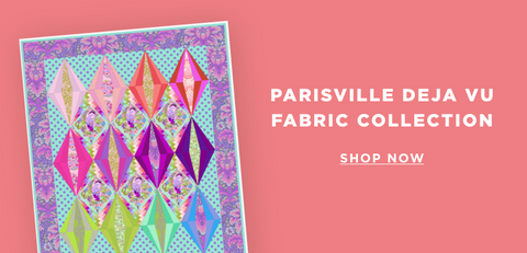 Tula Pink Parisville Deja Vu Fabric Collection