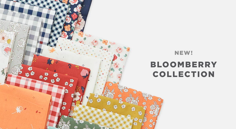 Shop yardage from the Bloomberry Fabric Collection by Minki Kim!