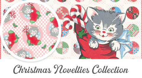 Browse precuts, yardage and quilt panels from this year's Christmas fabric collections here.