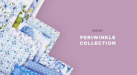 Shop the Periwinkle Spring fabric collection here.