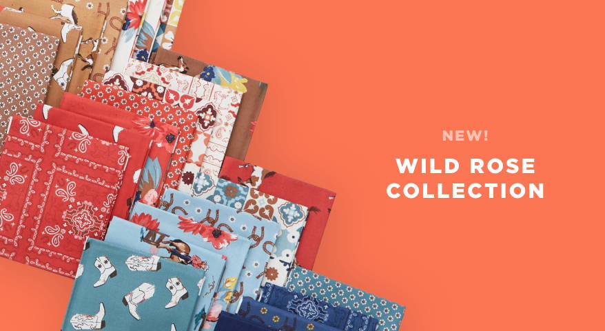 Wild Rose Fabric Collection from Riley Blake Designs