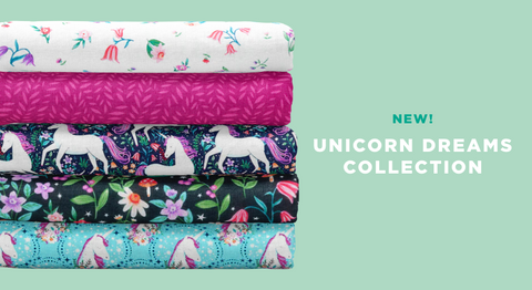 Uni the Unicorn 15 PIECE BUNDLE Fat Quarters 18 x 22 in Cotton Fabric