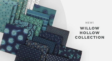 Shop the willow hollow fabric collection by Kim Diehl here.