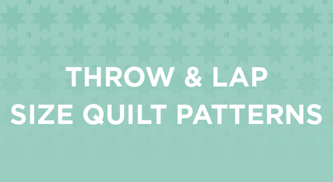 Shop our huge selection of Throw and Lap Size Quilt Patterns.