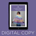Digital Download - Colorful Crochet Cape Crochet Pattern