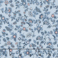 Calista - Flowers Sky Pearlized Yardage