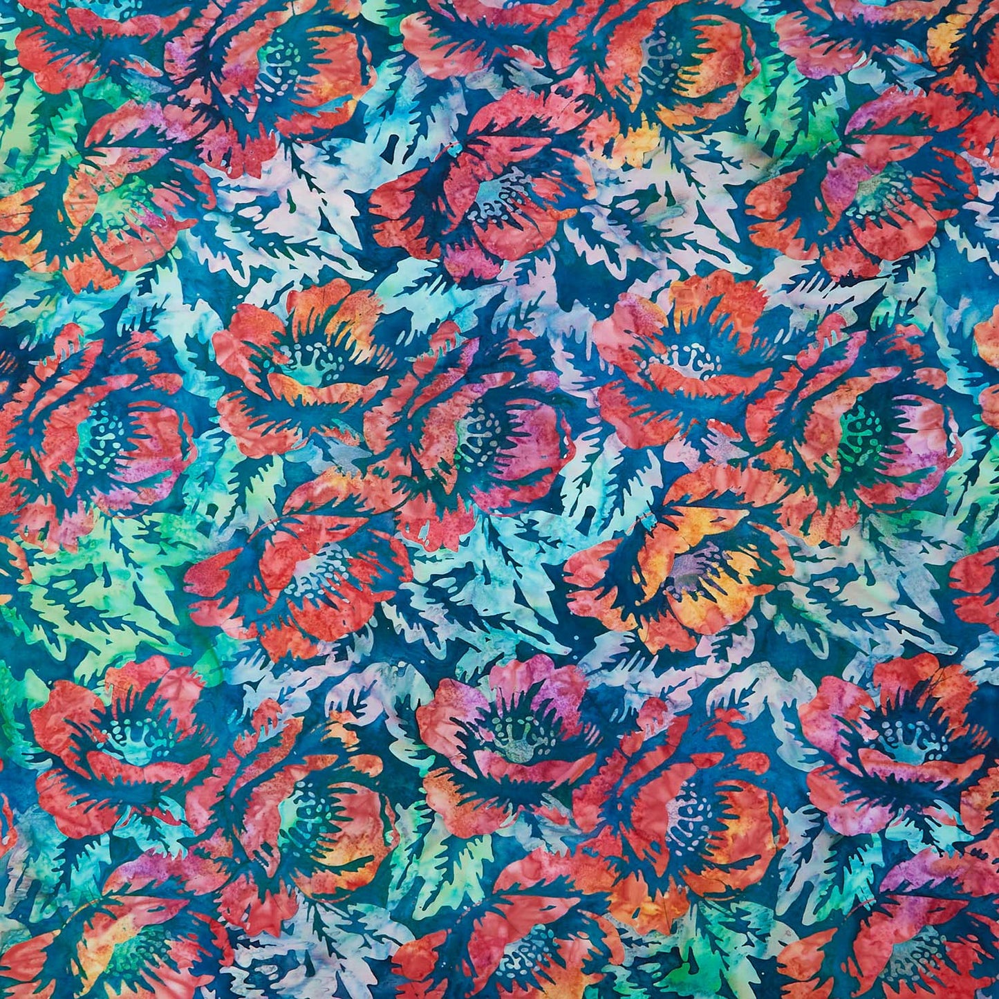 Artisan Batiks - Wild Poppies Malibu Yardage