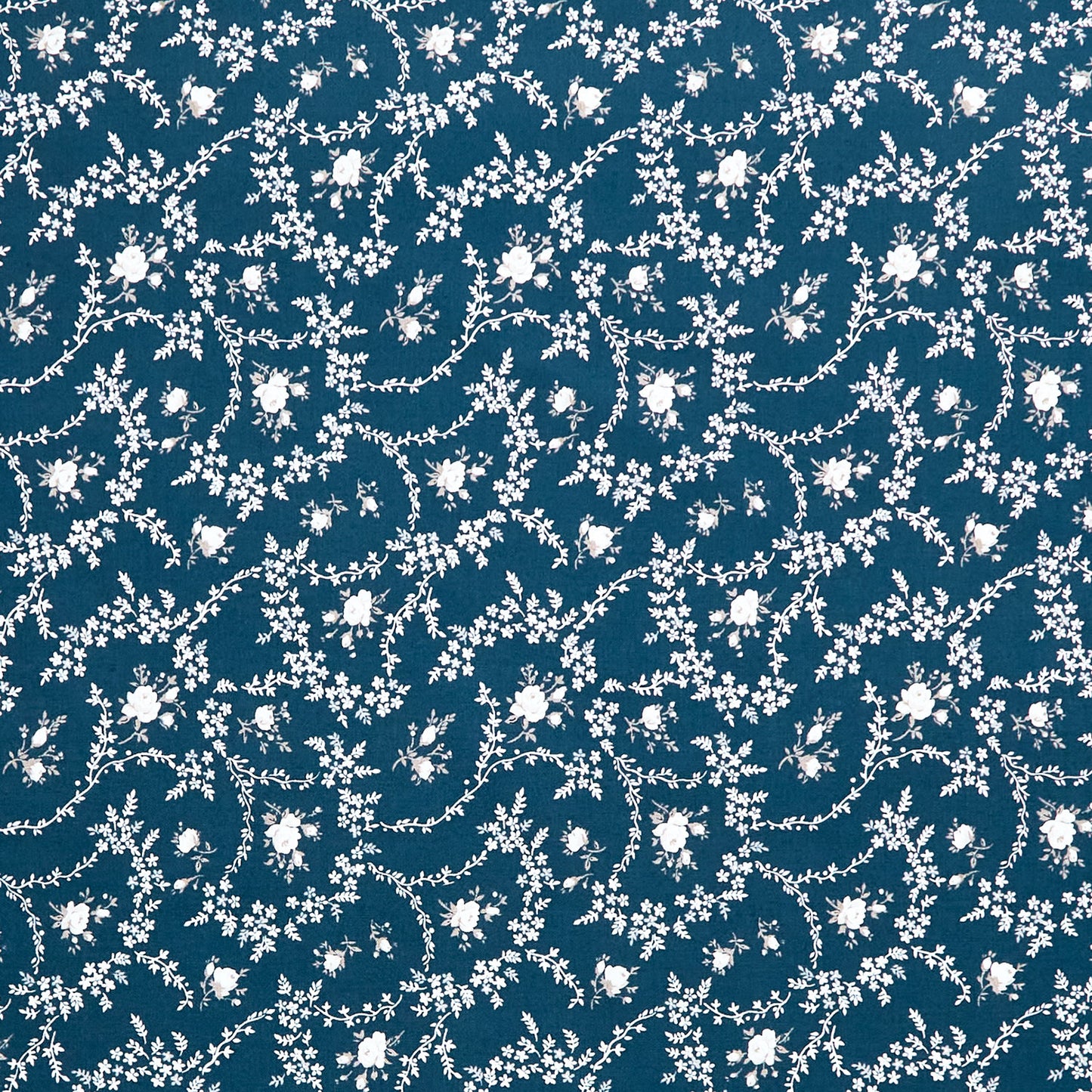 Serenity Blues - Vines Navy Yardage Primary Image