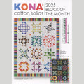 Kona Cotton Solids 2025 Block of the Month Bundle