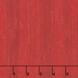 7th Inning Stretch - Wood Texture Red Yardage