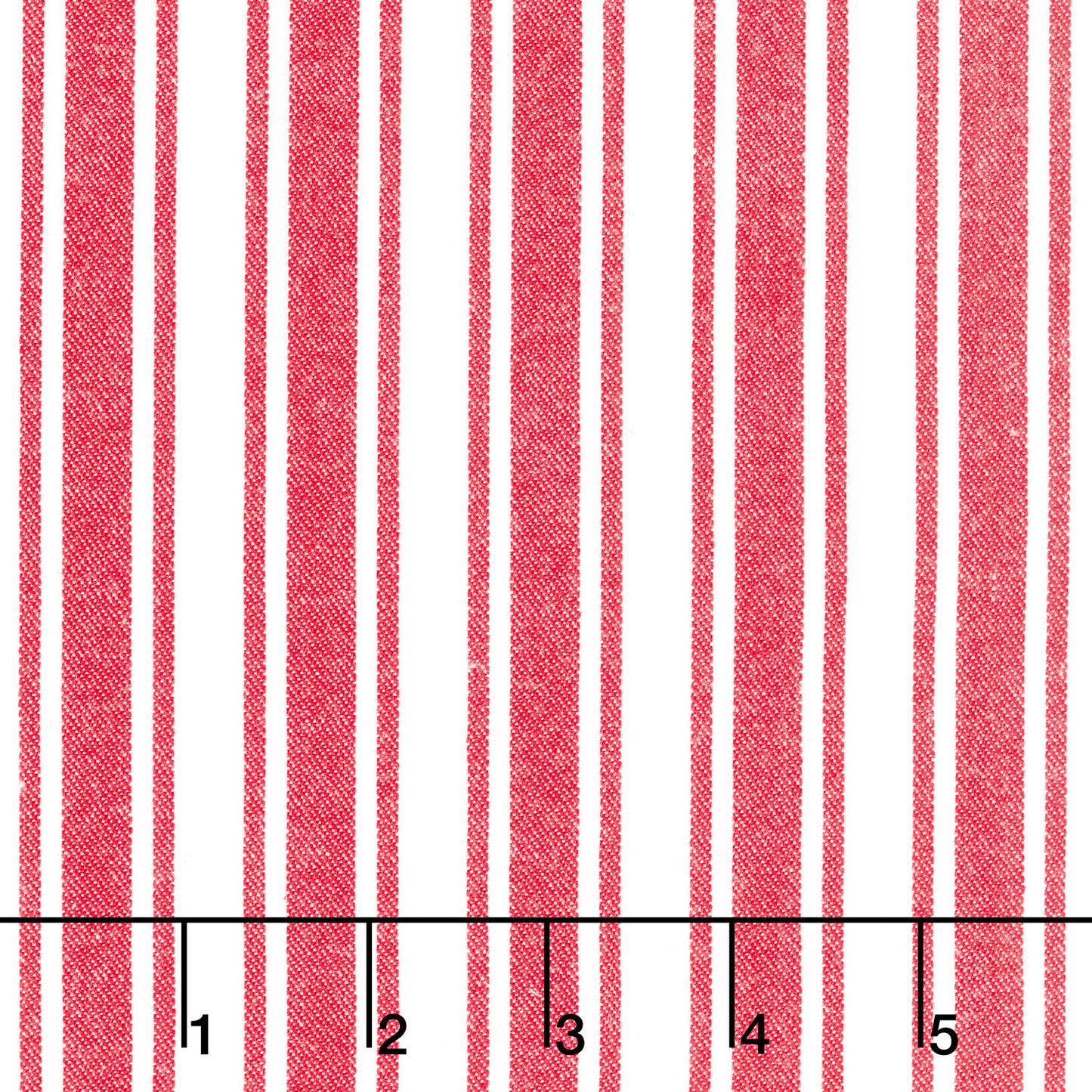 Panache (Moda) - Panche Wovens Stripe White Red Yardage Primary Image