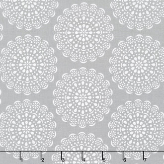 Daisy Days - Doily Gray Yardage