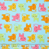 Urban Zoologie - Garden Cat Spring Yardage