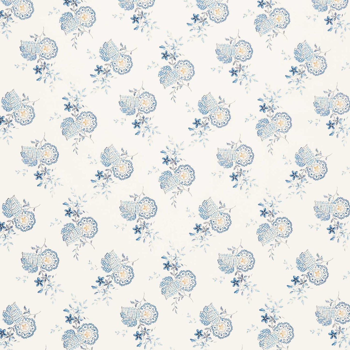 Beach House (Andover) - Plumeria Cream Yardage Primary Image