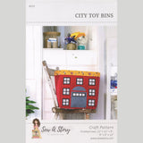 City Toy Bins Pattern