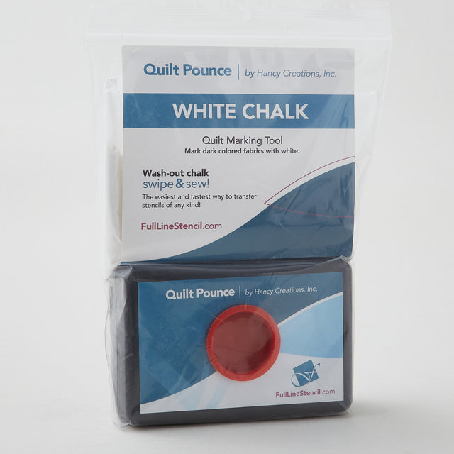 Chalk Quilt Pounce White Primary Image