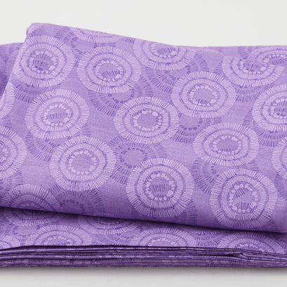 Wilmington Essentials - Circle Burst Grape 3 Yard Cut