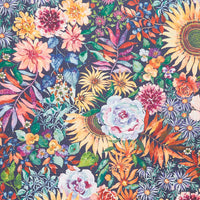 Floribunda - Retro Harvest Midnight Yardage Primary Image