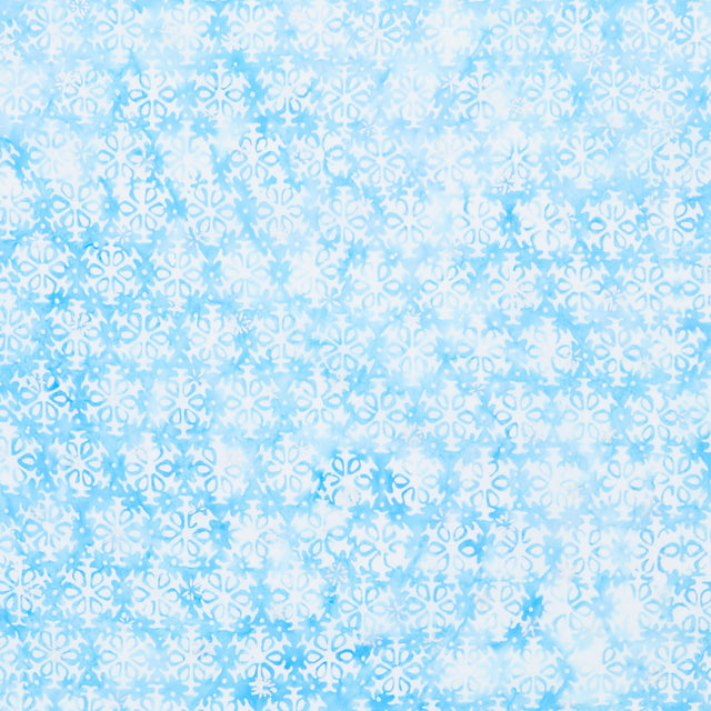 Artisan Batiks - Snowscape - Snowflakes Cloud Yardage Primary Image