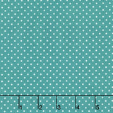 Swiss Dot - Swiss Dot Teal Yardage