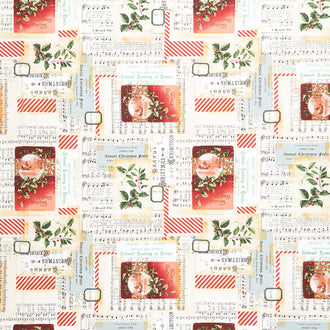 Holidays Past - Holiday Collage Multi Yardage