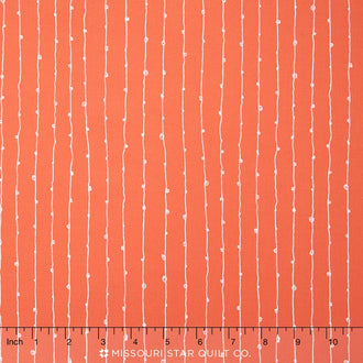 Blueberry Park - Bright Nectarine Strand Yardage