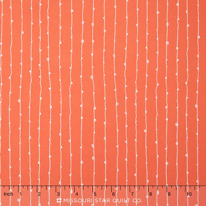 Blueberry Park - Bright Nectarine Strand Yardage