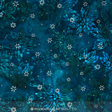 Artisan Batiks - Noel 4 Poinsettia Winter Metallic Yardage