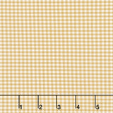 Creating Memories - Spring - Woven Gingham Yellow Yardage Primary Image