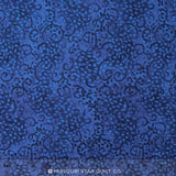 Wilmington Essentials - Sapphire Sky Leafy Scroll Royal Navy Yardage