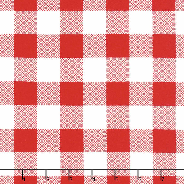 Starberry - Check Red Yardage Primary Image