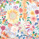 Floribunda - Retro Harvest Cloud Yardage Primary Image