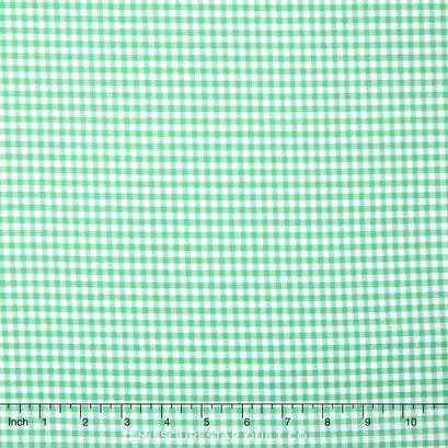 Carolina Gingham - 1/8" Woven Check Seafoam Yardage