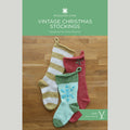 Vintage Knit Christmas Stockings Pattern