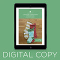 Digital Download - Vintage Knit Christmas Stockings Pattern