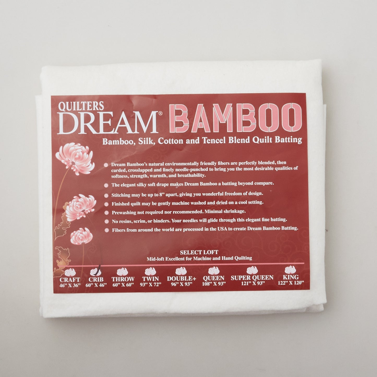 Dream Bamboo Batting - Crib Primary Image