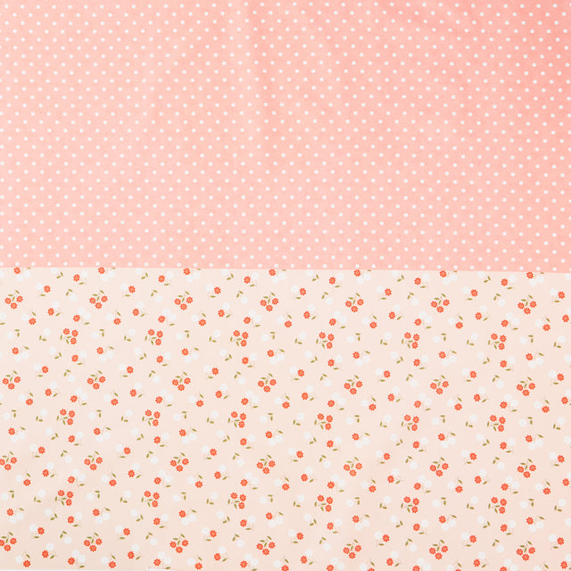 Celebrating 50 Years of Moda - Four In One Blender Print Pink Yardage