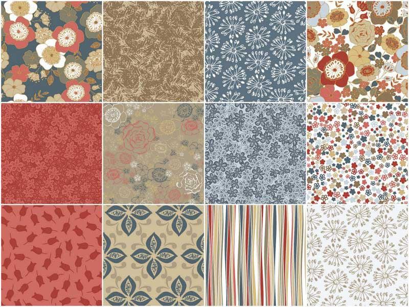 Melange Favorites 12 Piece Fat Quarter Bundle Alternative View #2