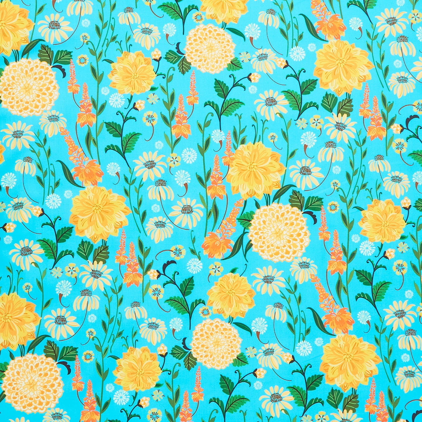 Faraway Florals - Floral Pool Yardage Primary Image