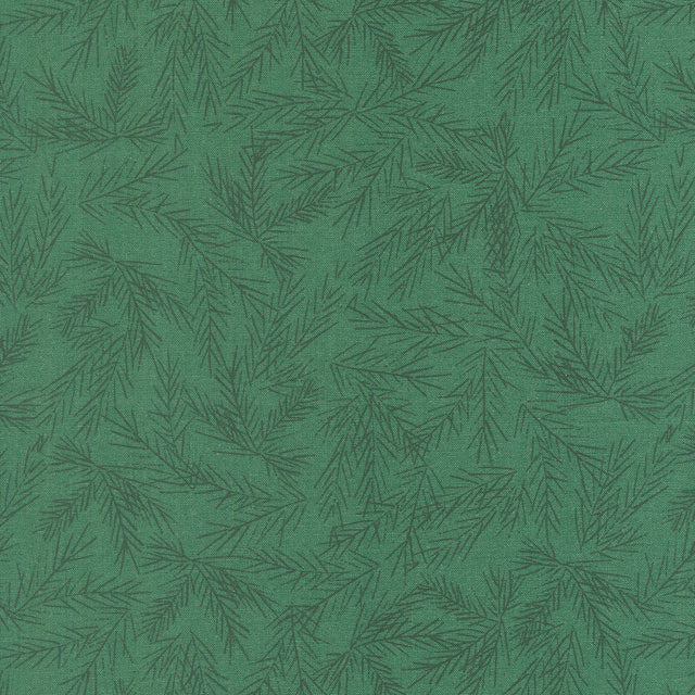 Cozy Wonderland - Bough And Branch Holly Yardage Primary Image