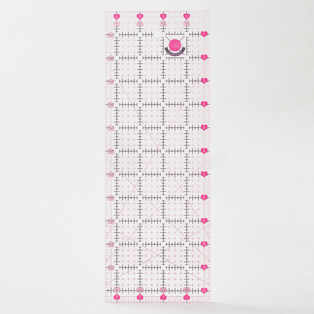 Tula Pink 4.5" x 12.5" Non Slip Rabbit Ruler Primary Image