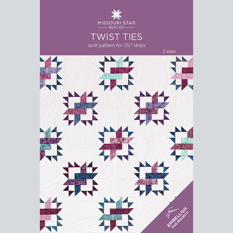 Twist Ties Quilt Pattern by Missouri Star